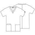 Cherokee Originals V-Neck Scrub Top