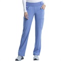 Cherokee iFlex Mid Rise Straight Leg Pull-on Scrub Pant