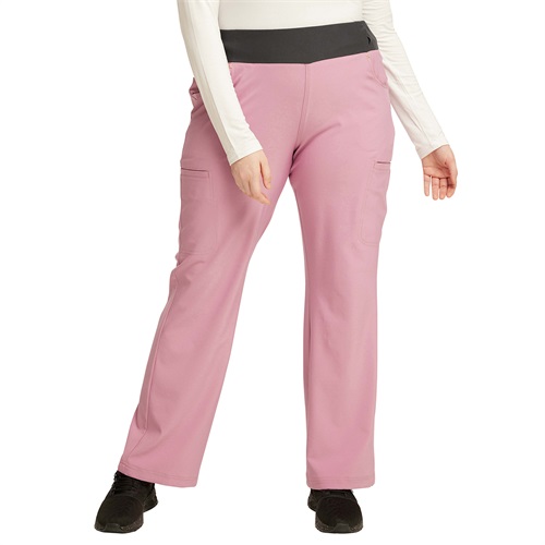 Cherokee iFlex Mid Rise Straight Leg Pull-on Scrub Pant
