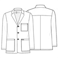 Project Lab by Cherokee 30" men's Consultation Coat