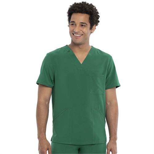 CKA686, Men's V-Neck Scrub Top