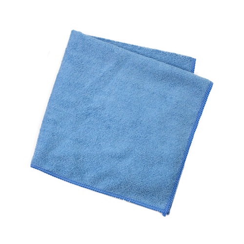 12" Blue Microfiber Towel, MFMP12BL