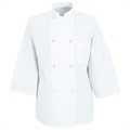 0402 3/4 Sleeve Chef Coat