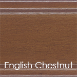 English Chestnut Finish