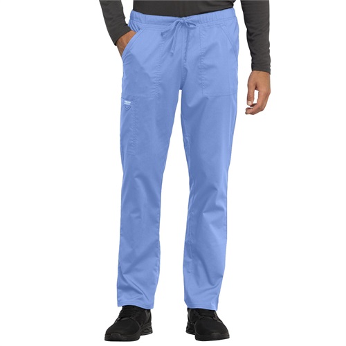 Unisex Tapered Leg Drawstring Scrub Pant