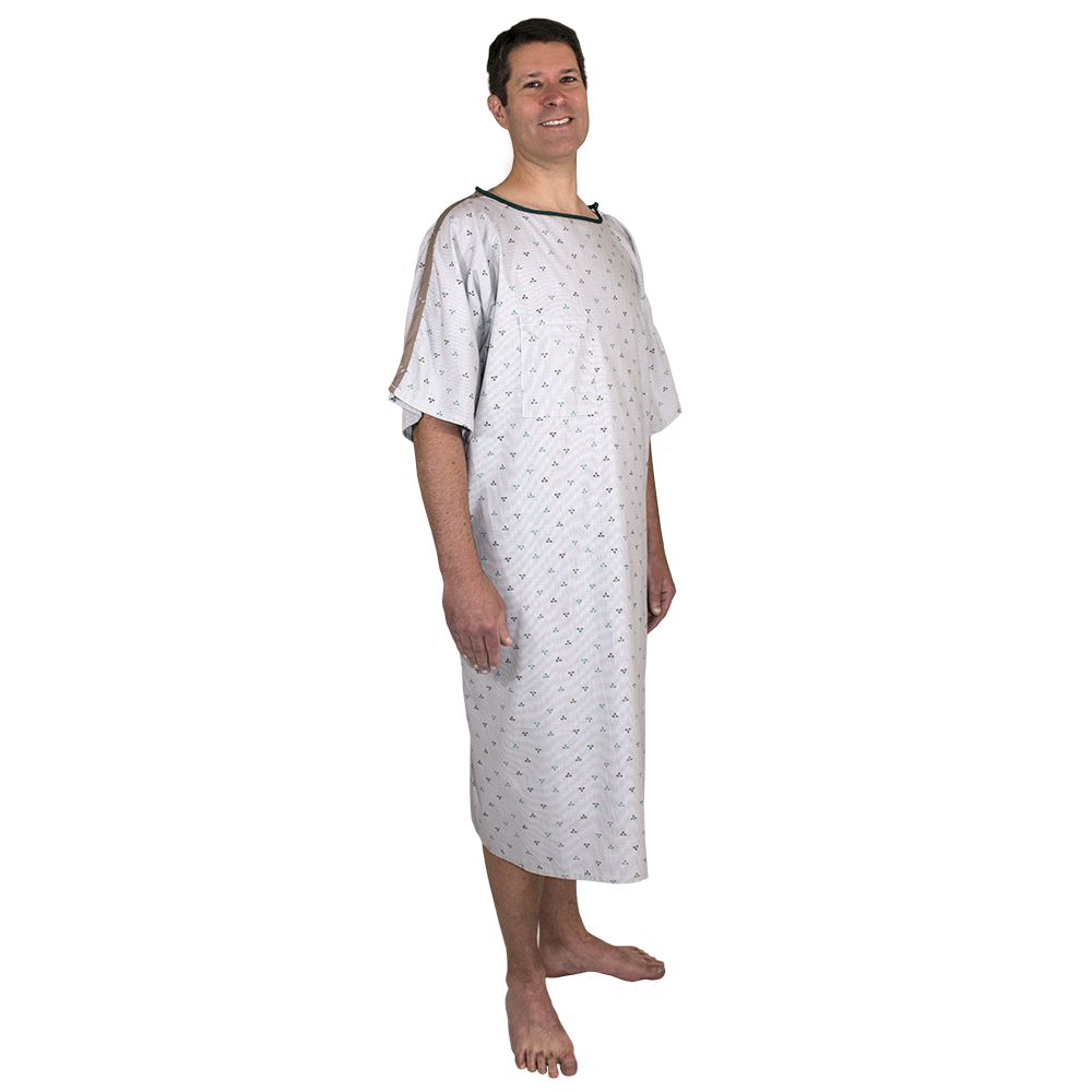 Top more than 140 hospital gown with telemetry pocket latest camera