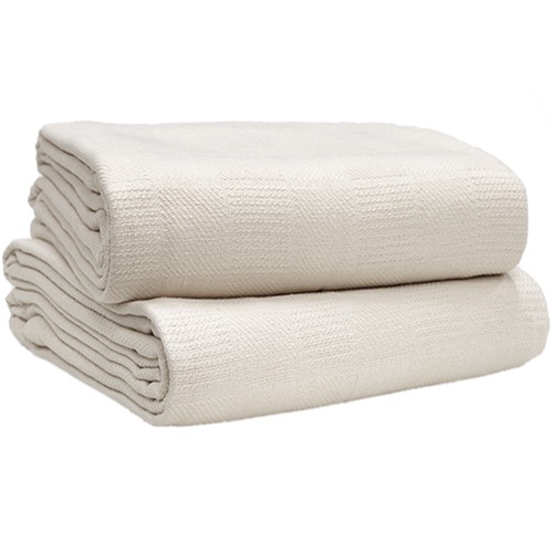 White Towne Square Spread Blanket