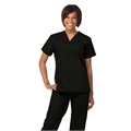 7012 Black Scrub Top