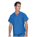 Unisex 1-Pocket V-Neck Scrub Top, Royal